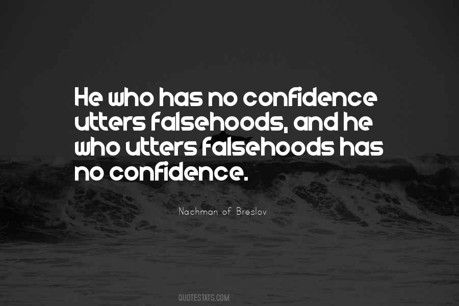 No Confidence Quotes #360708