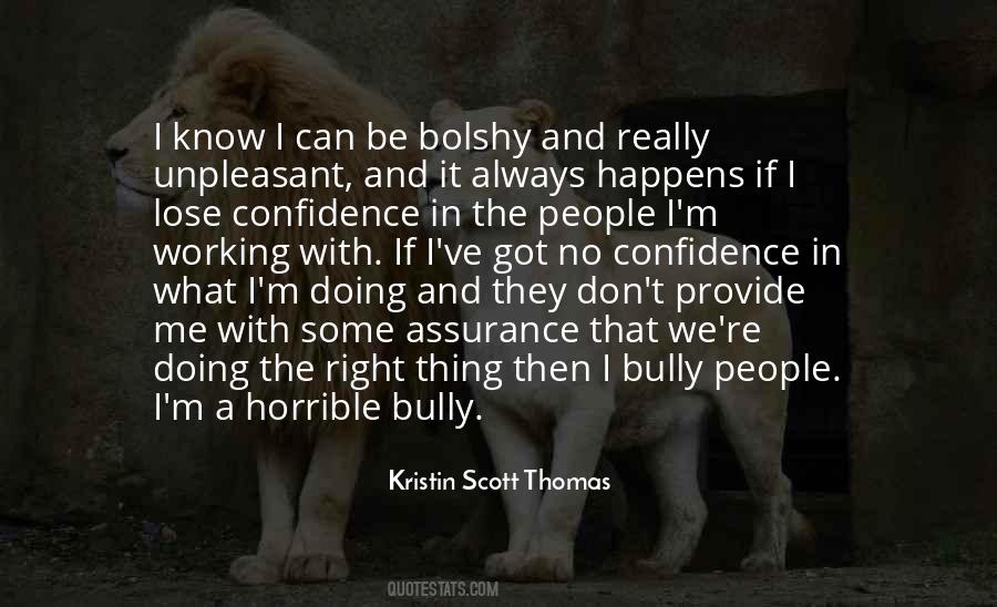 No Confidence Quotes #463790