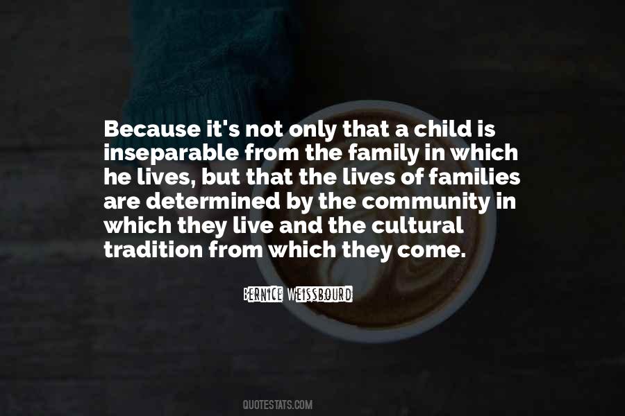 Quotes About Tradition And Family #1335248
