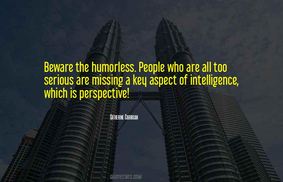 Humor Intelligence Quotes #186411