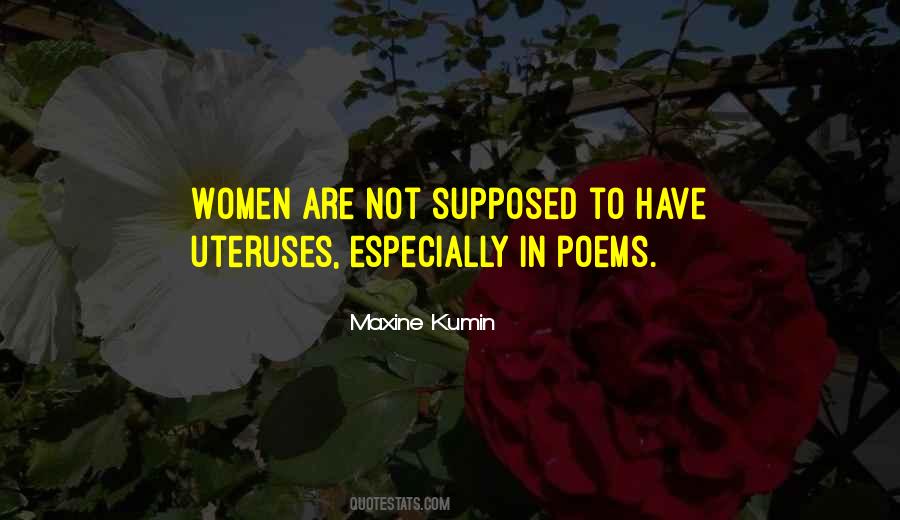 Quotes About Uterus #500118