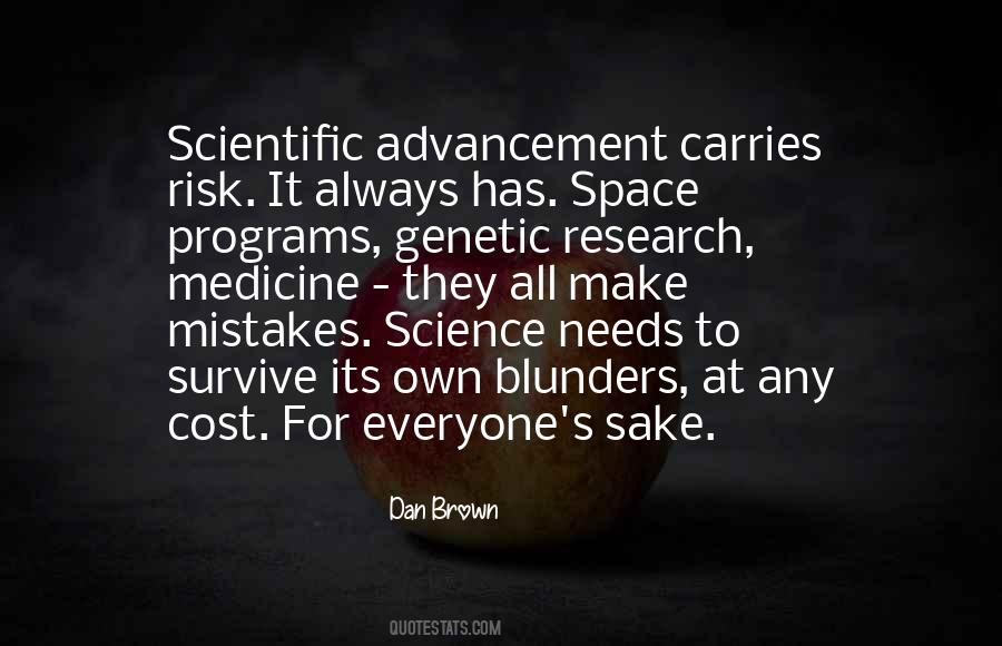 Quotes About Scientific Advancement #184824