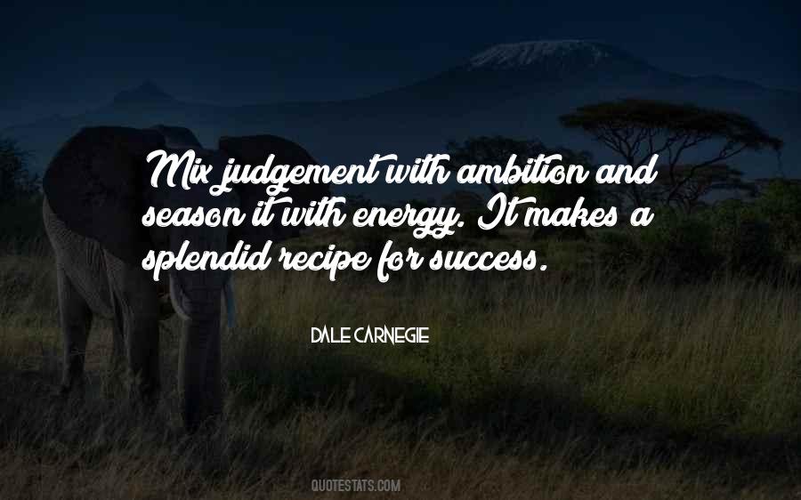 Quotes About Recipe For Success #1272076