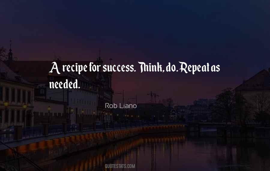 Quotes About Recipe For Success #1482478