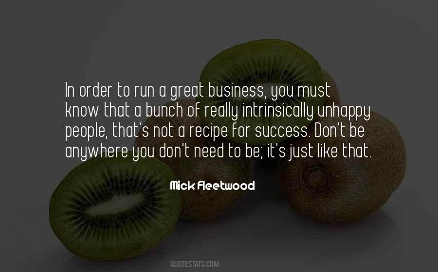 Quotes About Recipe For Success #154820