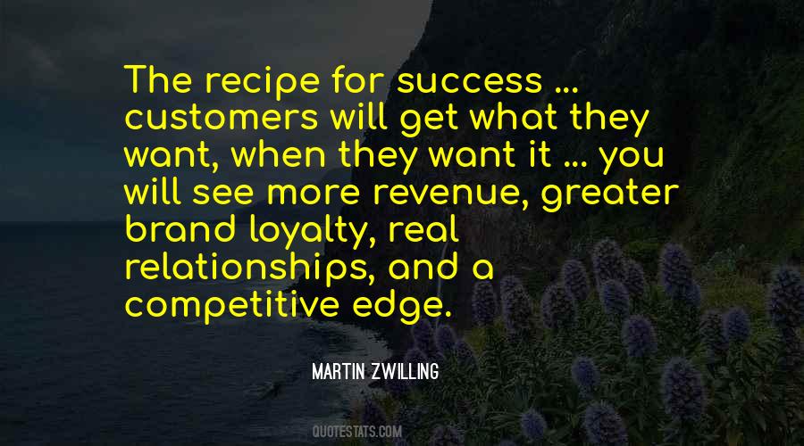 Quotes About Recipe For Success #393543