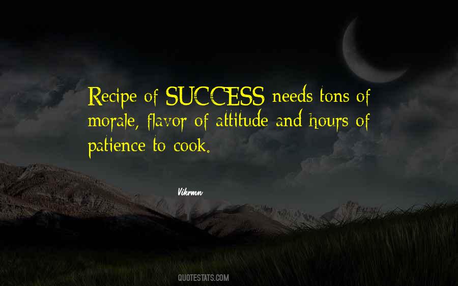 Quotes About Recipe For Success #640843