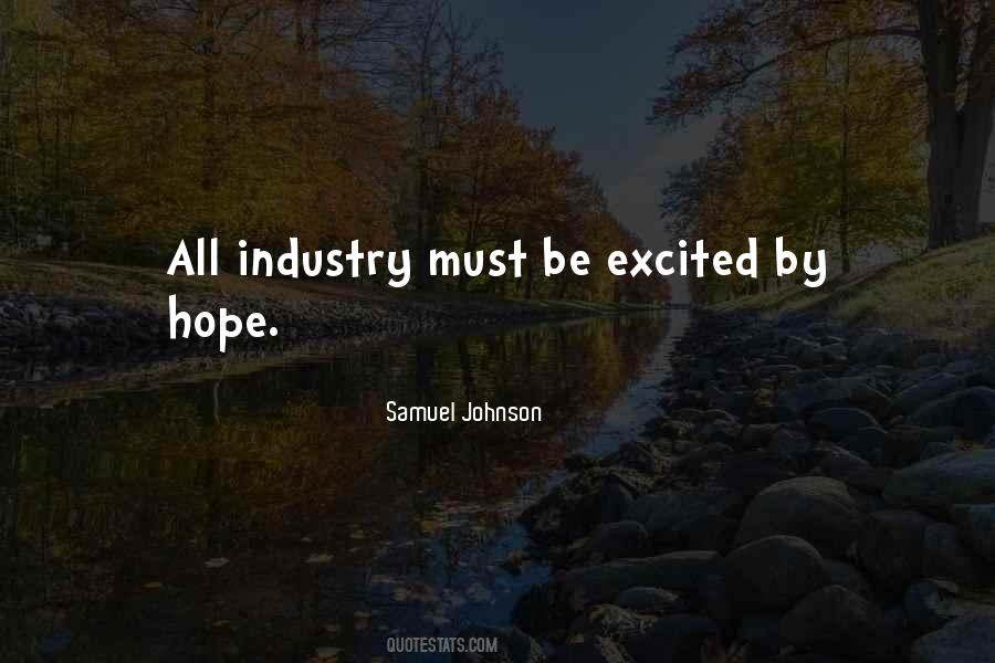 Quotes About Industry #1748998