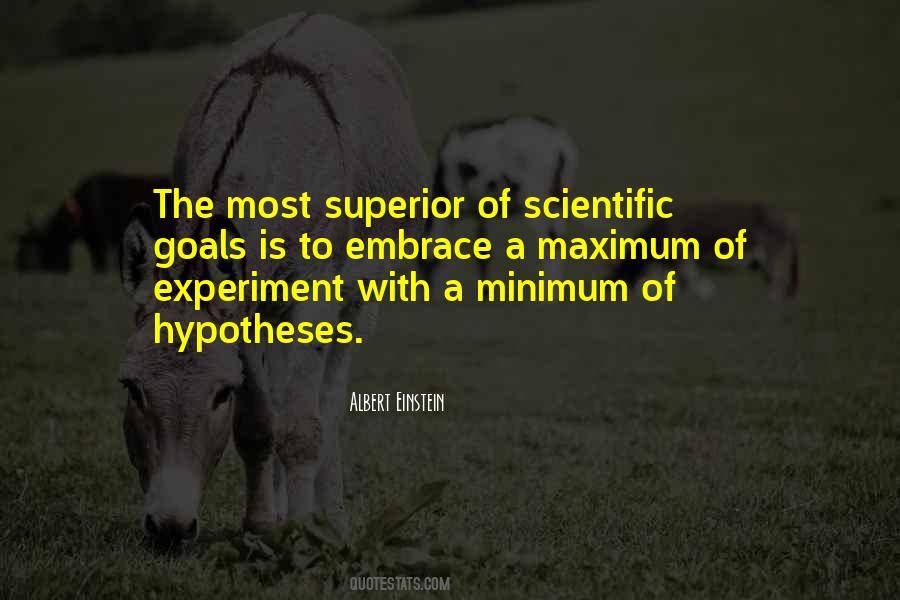 Quotes About Hypotheses #1093989