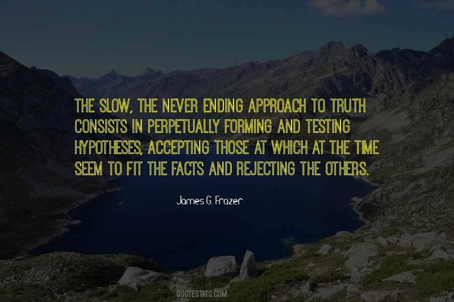 Quotes About Hypotheses #1303235