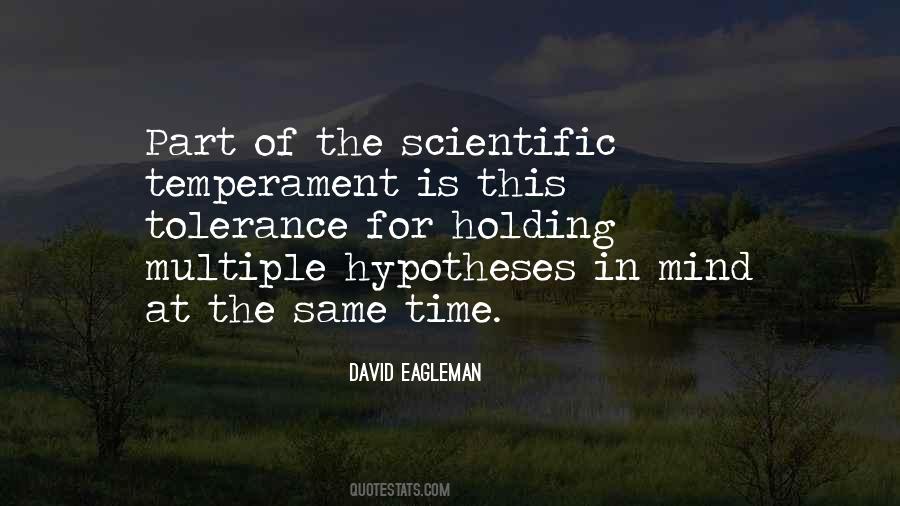 Quotes About Hypotheses #1310800