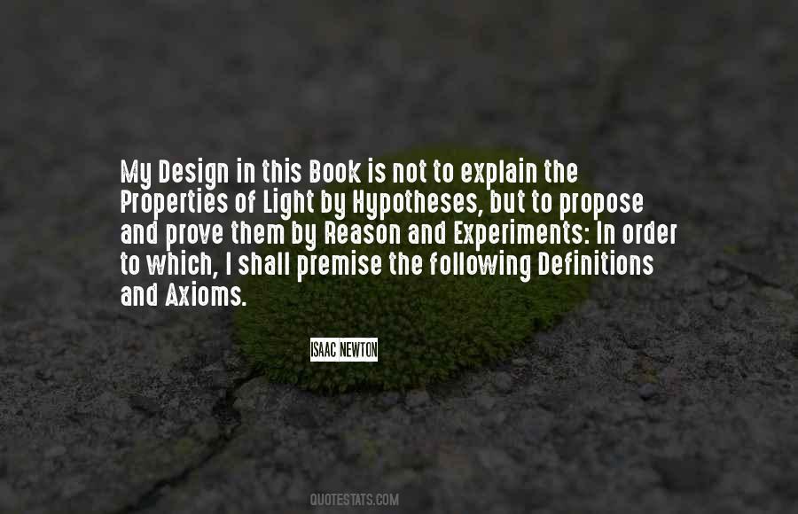 Quotes About Hypotheses #1509456
