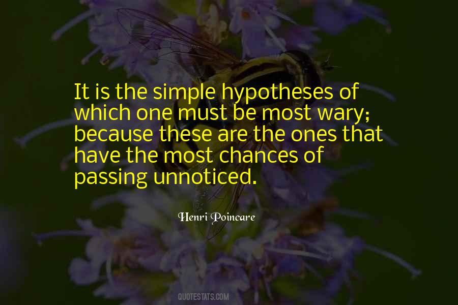 Quotes About Hypotheses #1535941