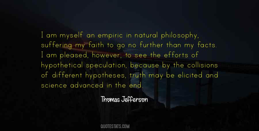 Quotes About Hypotheses #1769583