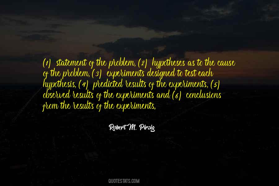 Quotes About Hypotheses #468127