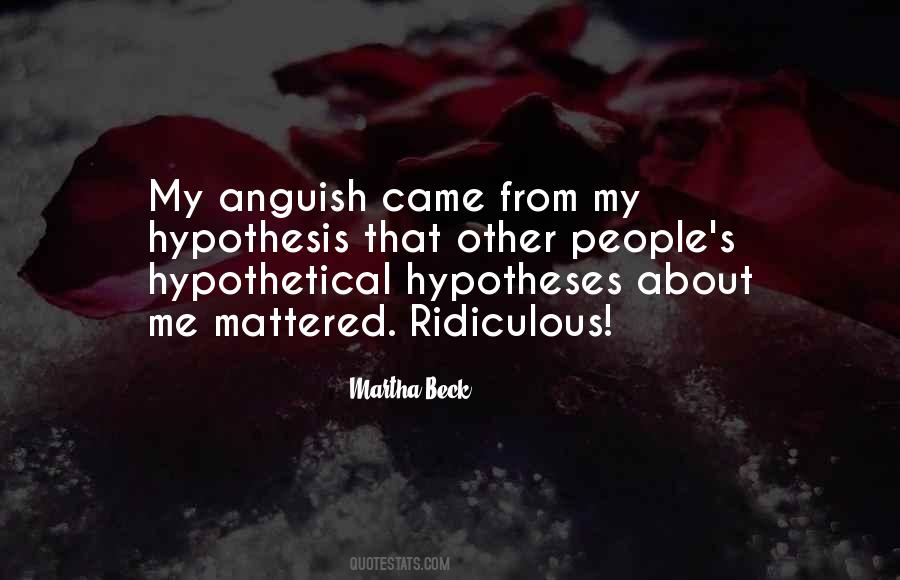 Quotes About Hypotheses #516184