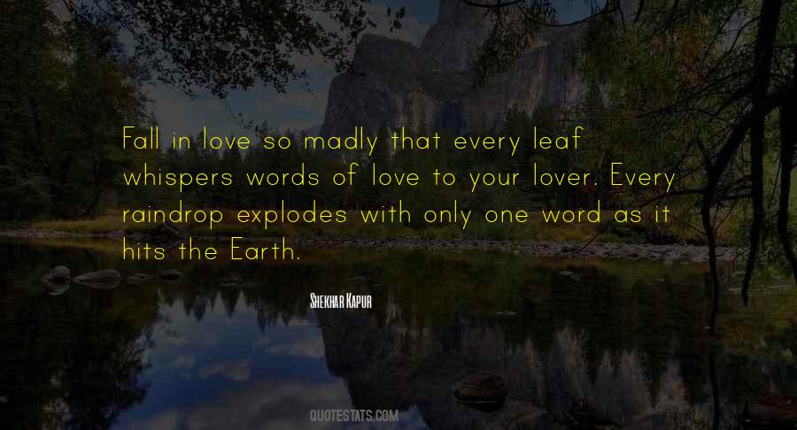 Quotes About Words Of Love #67738