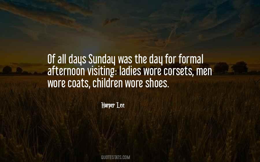 Quotes About Sunday #1180347