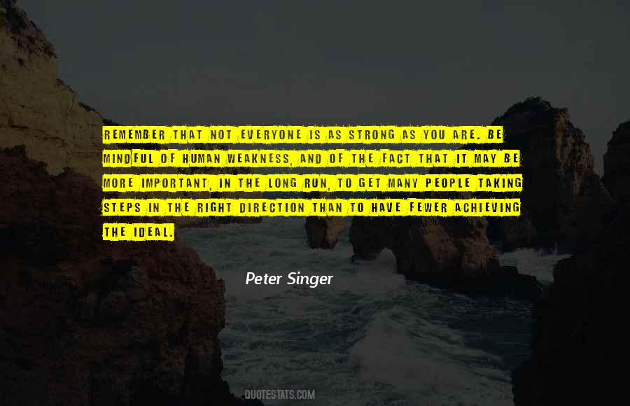Quotes About Steps In The Right Direction #1613739