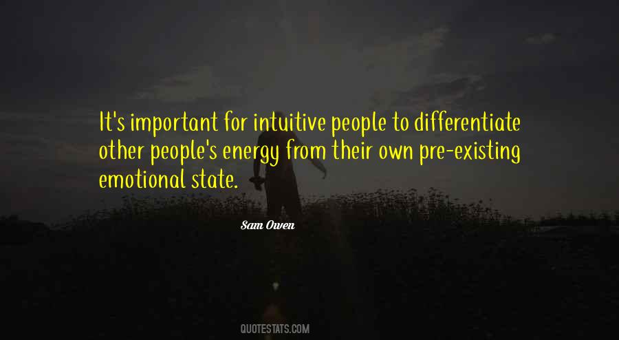 Intuitive People Quotes #1488078