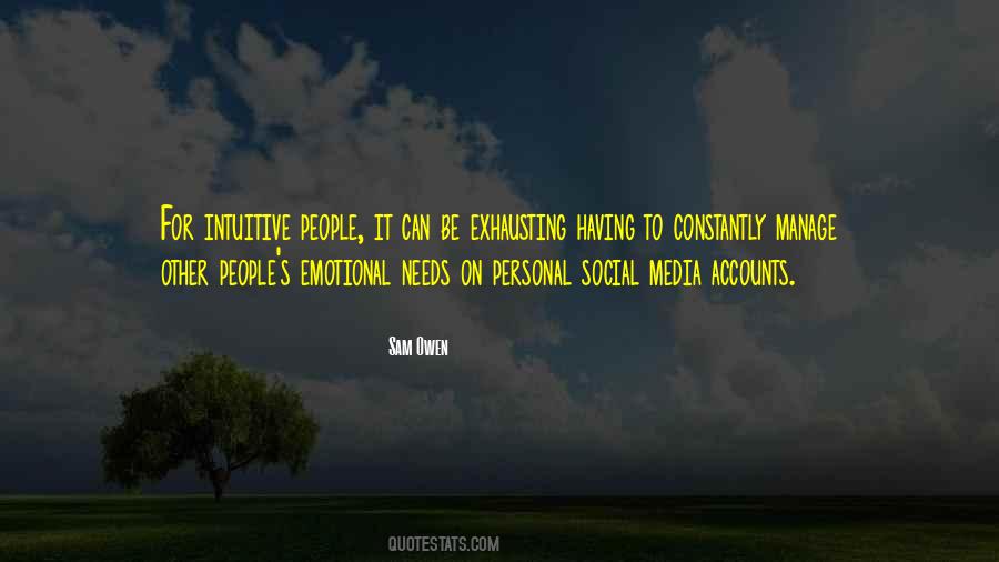 Intuitive People Quotes #1698642