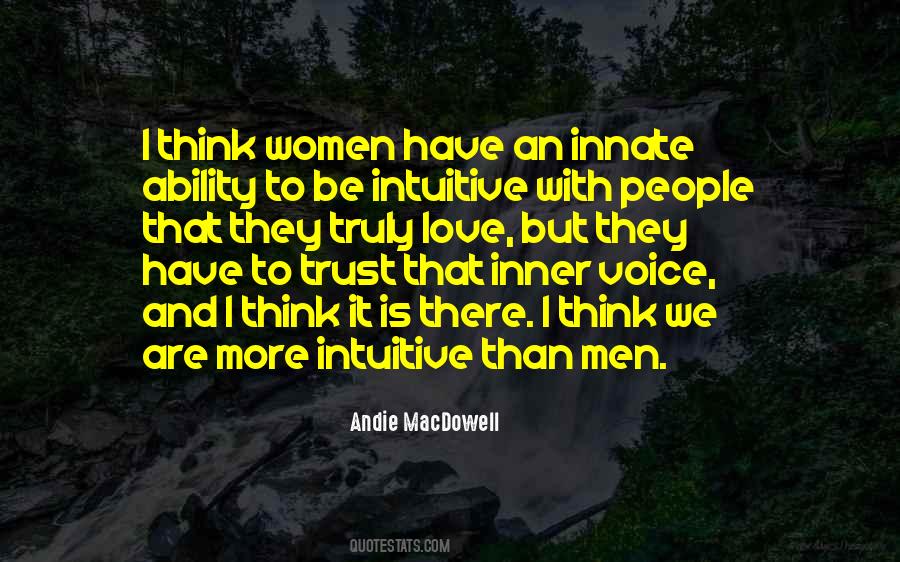 Intuitive People Quotes #795036