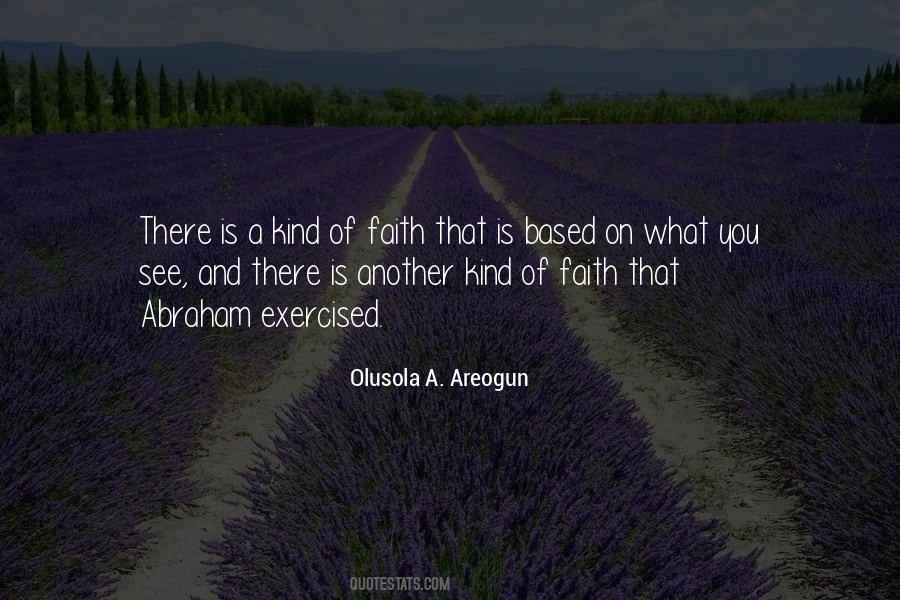 Quotes About Abraham's Faith #1458152