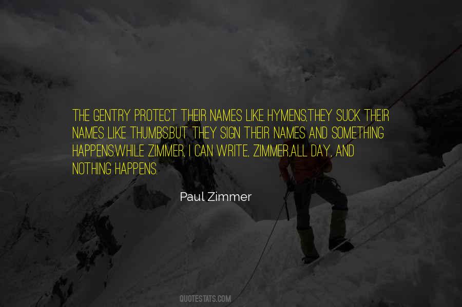 Zimmer Loathing The Gentry Quotes #655473