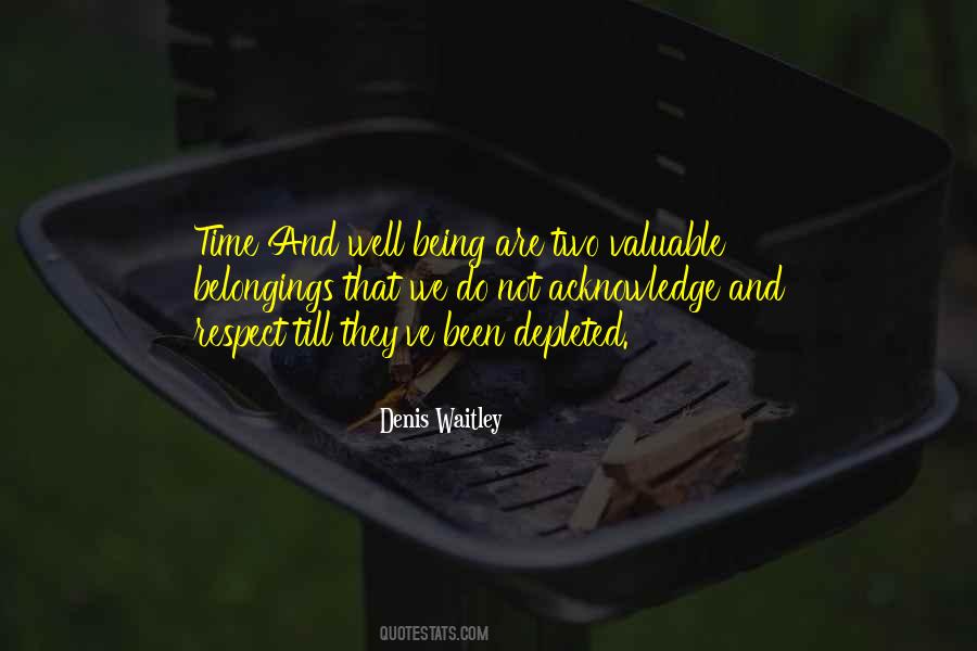Being Depleted Quotes #347426
