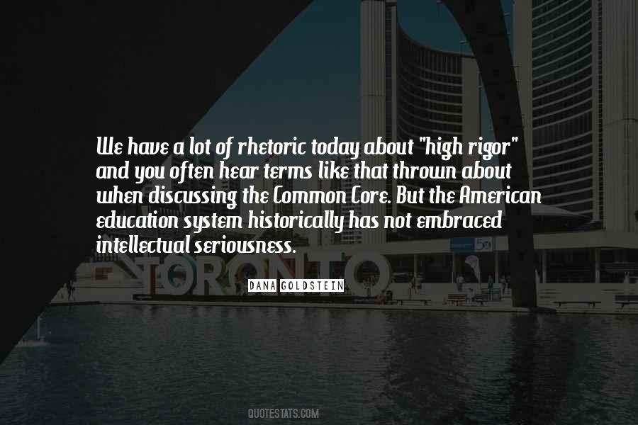 Quotes About Rigor #329823