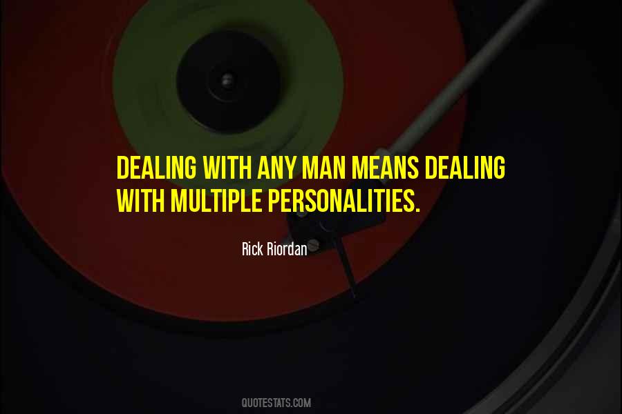 Quotes About Multiple Personalities #1216368