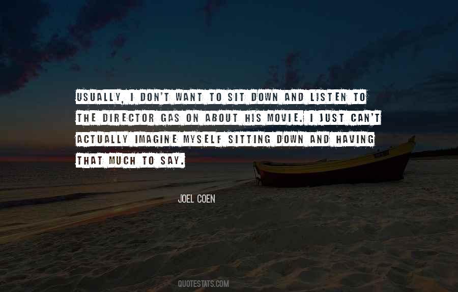 Quotes About Sitting Down #41061