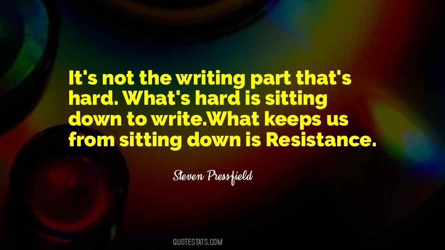 Quotes About Sitting Down #482954