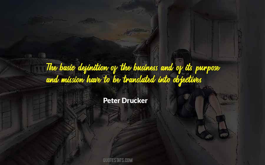 Business Mission Quotes #1496728