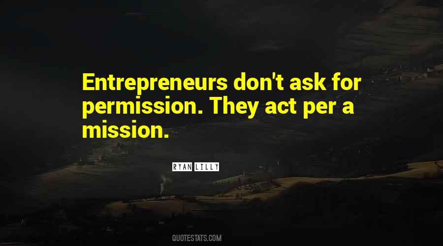 Business Mission Quotes #1714364