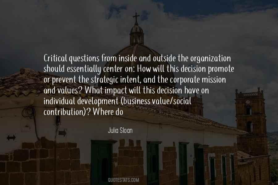Business Mission Quotes #492987