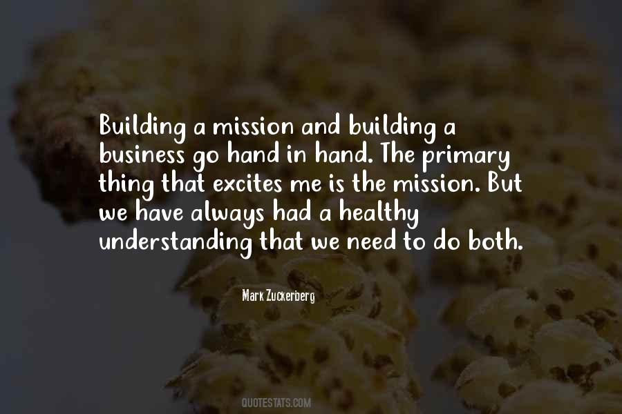Business Mission Quotes #815427
