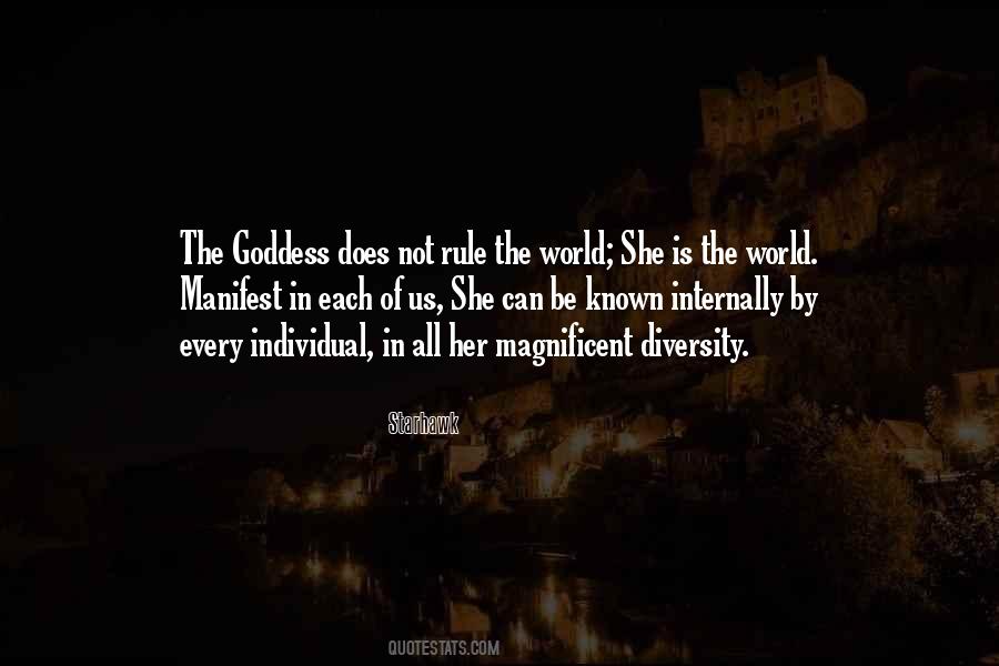 Quotes About The Goddess #1028390
