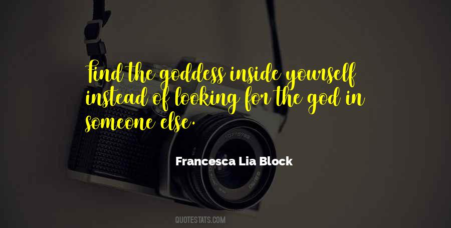 Quotes About The Goddess #1327483