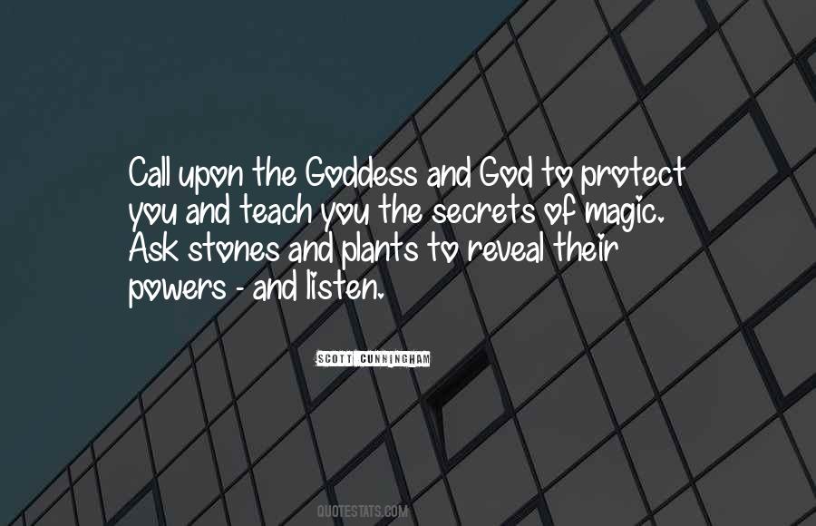 Quotes About The Goddess #1860460