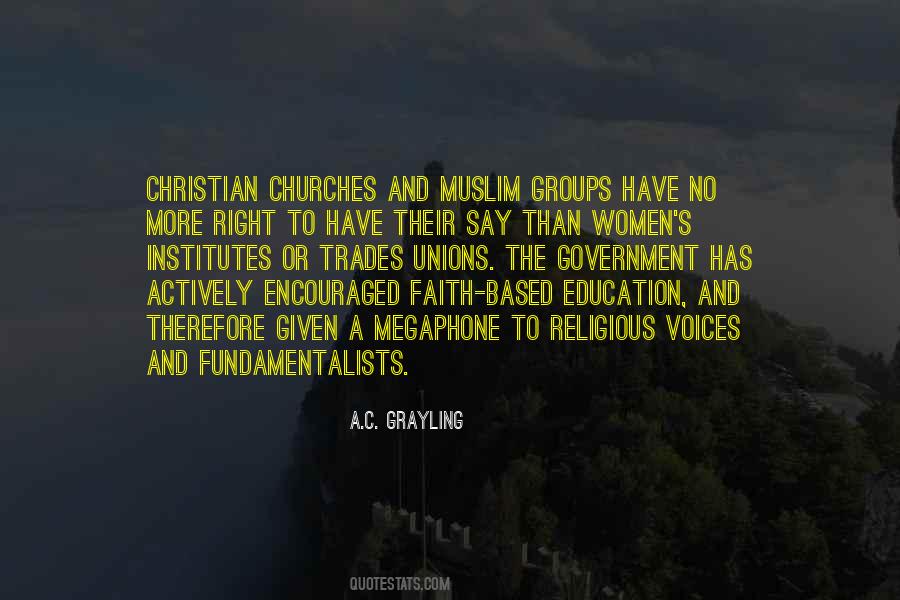 Churches Faith Quotes #1262363