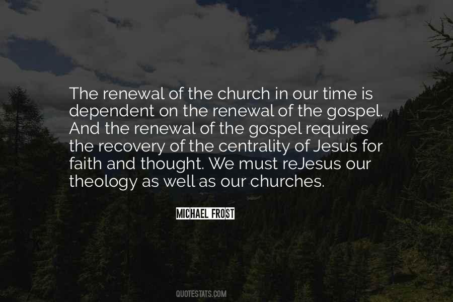 Churches Faith Quotes #1846998