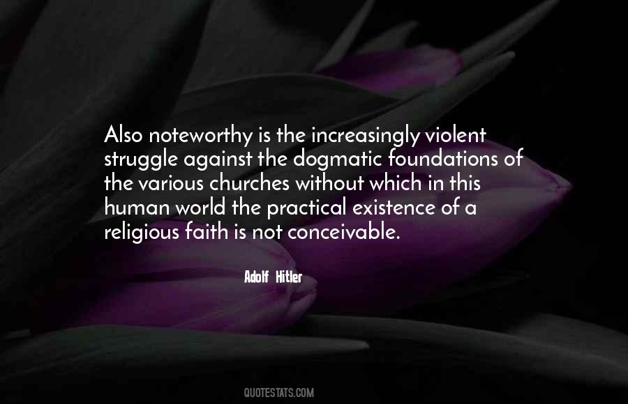Churches Faith Quotes #1878124