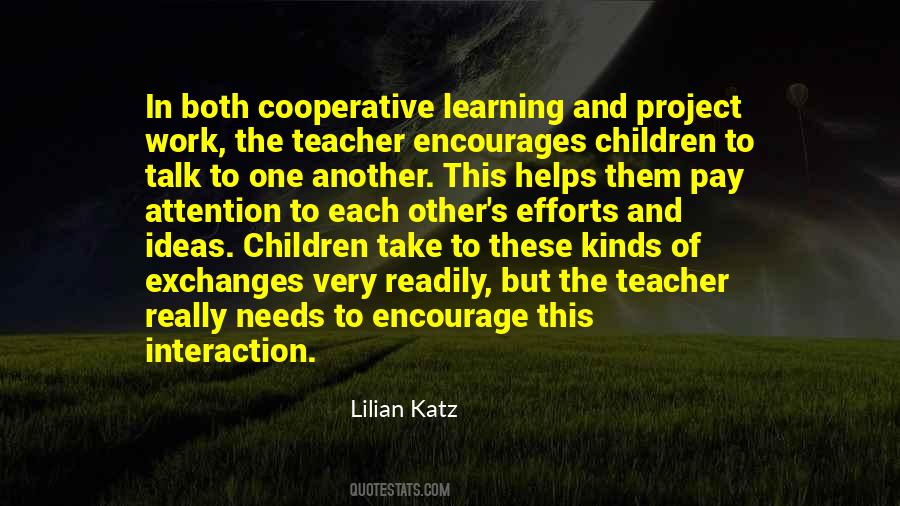 Quotes About Cooperative Learning #1867684