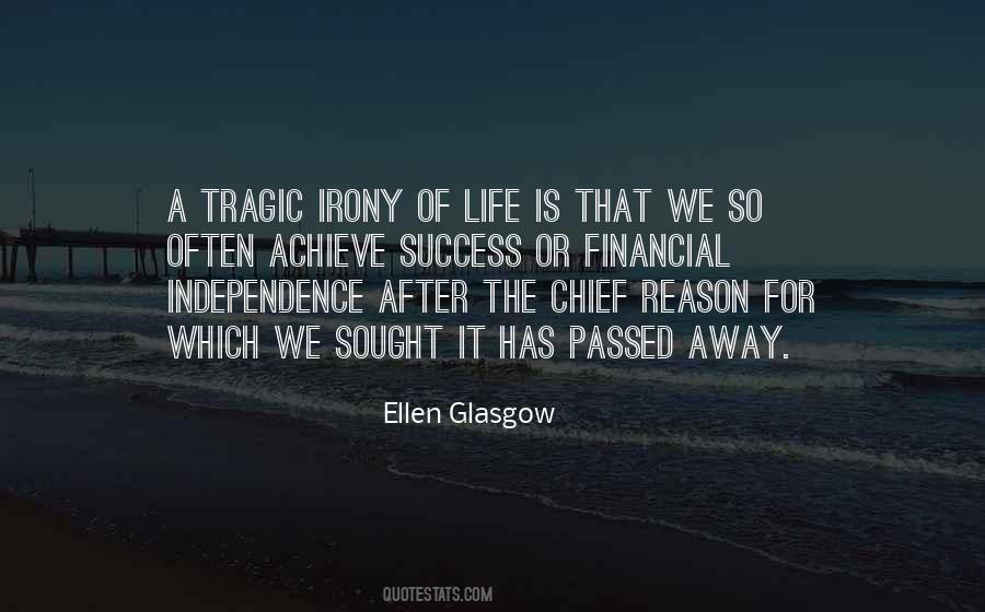 Quotes About Irony Of Life #1780674