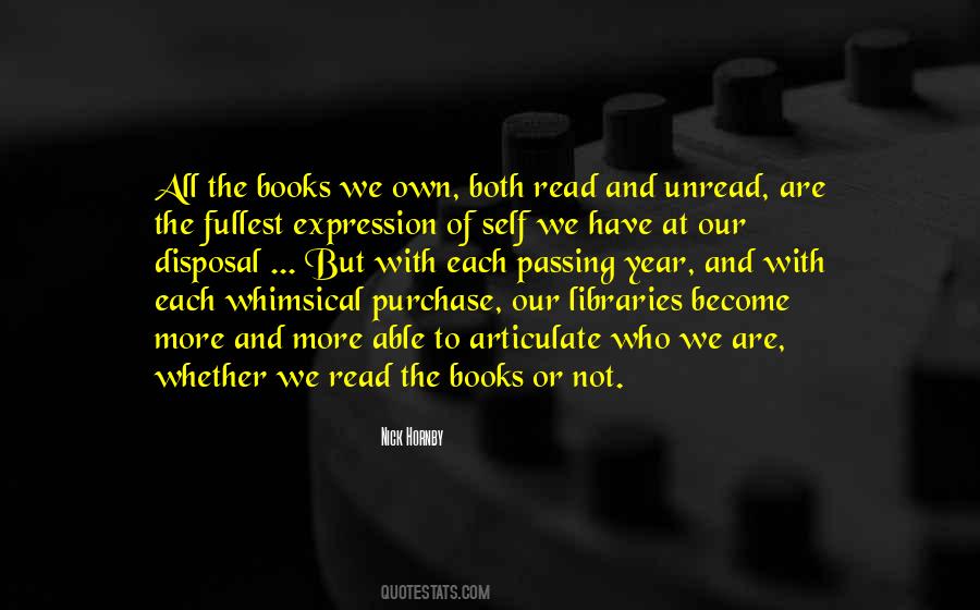 Passing Of The Year Quotes #746343