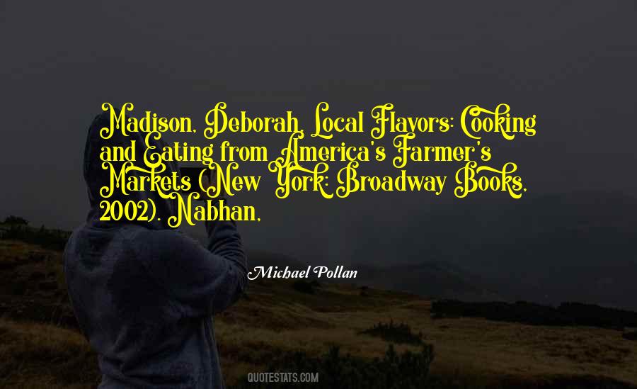 Quotes About Eating Local #402295