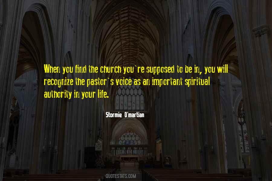 Quotes About Your Pastor #1254273