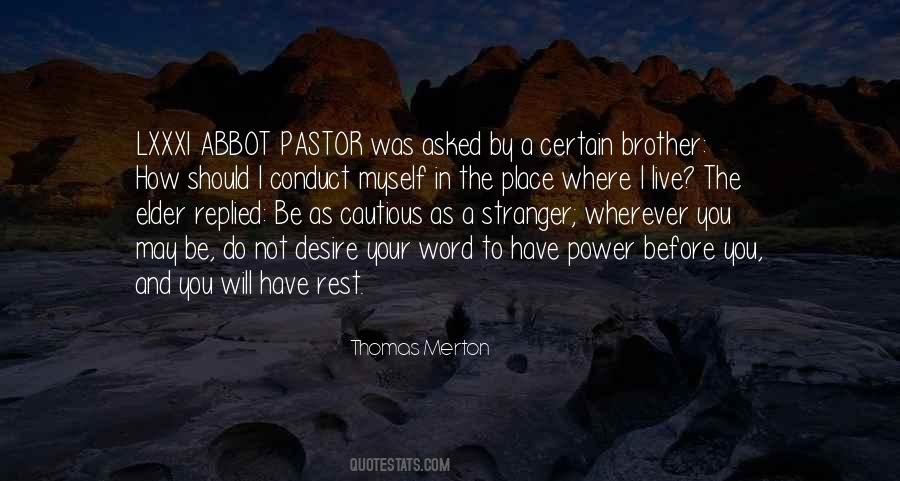 Quotes About Your Pastor #1687338