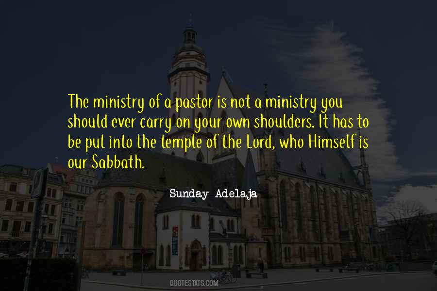 Quotes About Your Pastor #822755